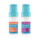 hydraSense Eye Drops Day and Night Pack, For Dry Eyes, Fast and Long-Lasting Relief, Preservative Free, Naturally Sourced Lubricant, Twin Pack (2 x 10 mL), 20 mL