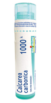 Boiron Calcarea carbonica 1m,Homeopathic medicine. Each tube contains 4 g (approximately 80 pellets)