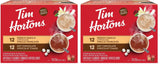 Tim Hortons Variety Mix, Hot Chocolate & French Vanilla Cappuccino Packets/Sachets, 24 Count (Pack of 2)