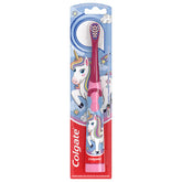 Colgate Battery Powered Kids Electric Toothbrush (pack Of 1), Ages 3+, Extra Soft Toothbrush, Fun Unicorn Design, Removes More Plaque, Slim, Easy-to-hold Handle, Cleans Cavity-causing Bacteria, Battery Included