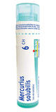 Boiron Mercurius solubilis (solubilis) 6ch,Homeopathic medicine. Each tube contains 4 g (approximately 80 pellets)