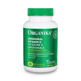 Organika Canadian-Made Liposomal Vitamin C 1000mg Daily- High Absorption for Superior Bioavailability, Immunity- 60vcaps