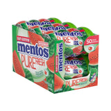 Mentos Pure Fresh, Watermelon Sugar-free Gum - Pack of 6 Bottles (300 Pieces)