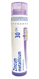 Boiron Zincum metallicum 30ch,Homeopathic medicine. Each tube contains 4 g (approximately 80 pellets)