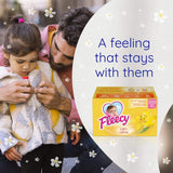 Fleecy Fabric Softener Dryer Sheets - For Irresistibly Soft & Static-Free Clothes | Paraben & Phosphate Free | Softener for Laundry | (Calm) 200 Sheets