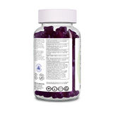 Organika Collagen Gummies with Biotin – 2500 mg Collagen Per Serving for Skin, Hair and Joint Health – Blueberry Bliss Flavour, Easy to Take – 90 Gummies