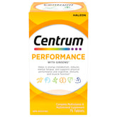 Centrum Performance Multivitamins/Minerals Supplement for Men & Women with Ginseng for Energy, 75 Tablets (Packaging May Vary)