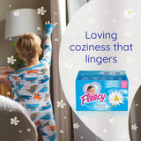 Fleecy Fabric Softener Dryer Sheets - For Irresistibly Soft & Static-Free Clothes | Paraben & Phosphate Free | Softener for Laundry | (Fresh Air) 200 Sheets