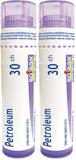 Boiron Petroleum 30ch,Homeopathic medicine. Each tube contains 4 g (approximately 80 pellets) (Pack of 2)