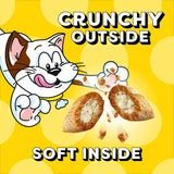 TEMPTATIONS Mix-Ups Cat Treats, Tuna, Shrimp, Salmon, 180g Pouch (10 Pack)