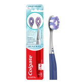 Colgate Ultra Soft Renewal Full Size Toothbrush (2 Pack) with High Density Floss-Tip Bristles, Colgate Oral Care for Gentle and Effective Cleaning, Ideal for Sensitive Teeth and Gums