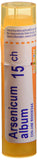 Boiron Arsenicum album 15ch,Homeopathic medicine. Each tube contains 4 g (approximately 80 pellets)