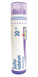 Boiron Sulfur iodatum 30ch,Homeopathic medicine. Each tube contains 4 g (approximately 80 pellets)