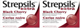 Strepsils Fast and Effective Relief for Sore Throat, Lozenges, Black Cherry, 36 count (Pack of 2)