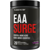 EAA Surge - 9 Essential Amino Acids Supplement for Intra Workout & Post Workout Recovery w/EAAS, BCAA Powder, L-Citrulline, Taurine, Leucine Supplement - 20Sv, Blackberry Lemonade