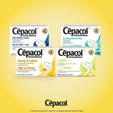 Cepacol Sensations Honey and Lemon, Sore Throat lozenges 36 count