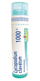 Boiron Lycopodium clavatum 1m,Homeopathic medicine. Each tube contains 4 g (approximately 80 pellets)