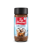 Tim Hortons Instant Iced Coffee, 100g Glass Jar, Dissolves in Cold Water or Milk
