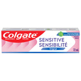 Colgate Sensitive Toothpaste for Sensitive Teeth, 1 Pack, Anticavity Toothpaste with Fluoride and Potassium Nitrate, Helps Prevent Bad Breath, Cavities, and Tartar Buildup, Spearmint, 72 mL