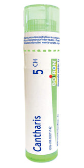 Boiron Cantharis 5ch,Homeopathic medicine. Each tube contains 4 g (approximately 80 pellets)