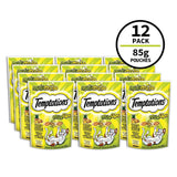 TEMPTATIONS Mix-Ups Cat Treats, Chicken & Catnip & Cheddar, 85g Pouch (12 Pack)