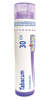 Boiron Tabacum 30ch,Homeopathic Medicine. Each Tube Contains 4 g (Approximately 80 pellets)