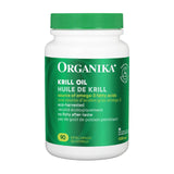 Organika Krill Oil- Sustainable Source from Antarctica, High Absorption of DHA and EPA Omega 3, Brain and Heart Support- 90sftgl