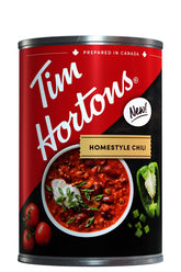 Tim Hortons Homestyle Beef Chili, Ready-to-Serve, 425 g (Pack of 1) - Package May Vary