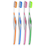 Colgate Extra Soft Full Size Toothbrush (2 Pack) with Ultra Slim Floss-Tip Bristles - Ultra Soft Toothbrush for Gentle Oral Care, Slim Ergonomic Design for Comfortable Grip, Colgate Quality Assurance