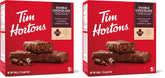 Tim Hortons Double Chocolate Granola Bars, Peanut Free, 5 Count, Imported from Canada) (Pack of 2)