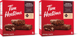 Tim Hortons Double Chocolate Granola Bars, Peanut Free, 5 Count, Imported from Canada) (Pack of 2)