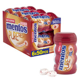 Mentos Pure Fresh, Cinnamon Sugar-free Gum - Pack of 6 Bottles (300 Pieces)