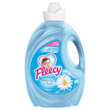 Fleecy Liquid Fabric Softener - Fresh Air - Premium Laundry Softener for Enhanced Comfort and Softness, 3.5 Liters for 148 Loads of Laundry