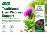 A.Vogel Milk Thistle - Liver Supplement for Liver Health and Gallstones - Treats Symptoms Caused by Liver Pain - Hepatic Pain and Swelling - Sugar, Lactose and Gluten-Free - Vegan - 50 mL