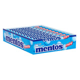 Mentos Chewy Mints, Mint - Pack of 20 Rolls (280 Pieces), 37g per roll
