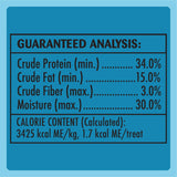TEMPTATIONS Meaty Bites Cat Treats Adult, Tuna Flavour, 42.5g Pouch (7 Pack)