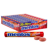 Mentos Chewy Mints, Cinnamon - Pack of 20 Rolls (280 Pieces), 37g per roll