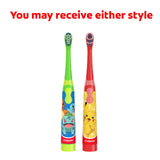 Colgate Kids Powered Vibrating Toothbrush, Pokemon, 1 Pack