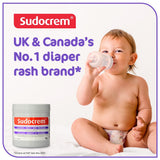 Sudocrem - Diaper Rash Cream for Baby, Soothes, Heals, and Protects, Relief and Treatment of Diaper Rash, Zinc Oxide Cream - 60g