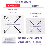 Sudocrem Pure Water Wipes 180 Count - Unscented, Hypoallergenic, Plant-Based Baby Wipes, 99% Water - Extra Strong and Ultra Soft (3 Packs of 60)