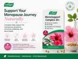 A.Vogel MenoSupport 40+ Menopause Supplement for Hot Flashes & Night Sweats - Soy Isoflavones, Magnesium and Red-Sorrel Extract - 60 Tablets, 1-Month Supply