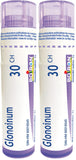 Boiron Glonoinum 30ch,Homeopathic medicine. Each tube contains 4 g (approximately 80 pellets) (Pack of 2)