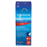 HydraSense Full Stream Nasal Spray, Daily Nasal Care, 100% Natural Source Seawater, Preservative-Free, 100 mL
