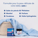 hydraSense Baby Care Soothing Rub – Gently Soothes & Comforts, Petrolatum-free, Non-irritating, Made with Naturally Sourced Ingredients Eucalyptus, Lavender & Chamomile, Pediatrician Tested (2x43g)