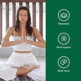 Organika Canadian-Made Mind Calm- with Magnesium Bisglycinate, L-Theanine, GABA, Inositol- Promotes Relaxation and Calm without Drowsiness- 120vcaps