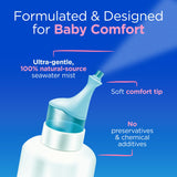 hydraSense Ultra-Gentle Mist Nasal Spray, Baby Nasal Care, 100% Natural Sourced Seawater, Preservative-Free, 210 mL