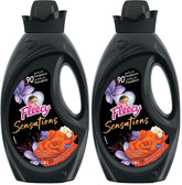 Fleecy Sensations Brazilian Paradise Liquid Fabric Conditioner, 1.36L (Pack of 2)