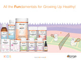 Orange Naturals Kids Zinc + Vitamin C, 90 Chewable Tablets, 90-Day Supply with 12mg Zinc & 100mg Vitamin C, Helps Build Immunity, Strong Bones and Teeth - Support Overall Wellness