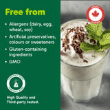 Organika All-in-One Plant Protein Powder – Vanilla – 22g Protein, 15 Vitamins & Minerals, 5 Billion CFU Probiotics, 1g Prebiotic Fibre, 0g Sugar – Complete Nutrient Source, Easy to Digest – 640g