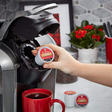 Tim Hortons Hazelnut Flavoured Coffee, Single Serve Keurig K-Cup Pods, Medium Roast, 12 Count